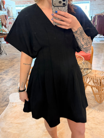 Cinch Waist Mini Dress