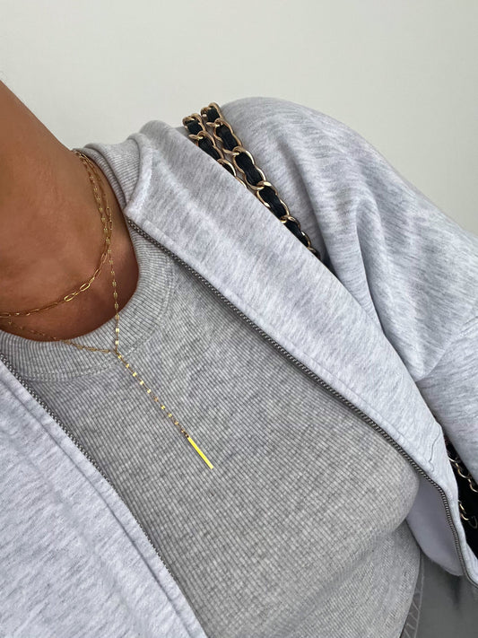 Layered Y Necklace