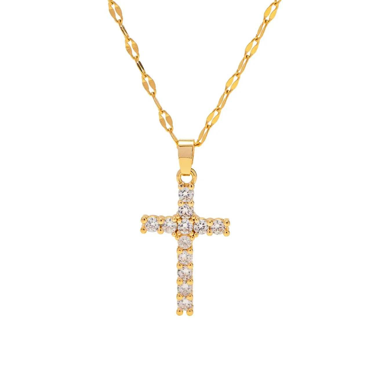 Diamond Cross Necklace