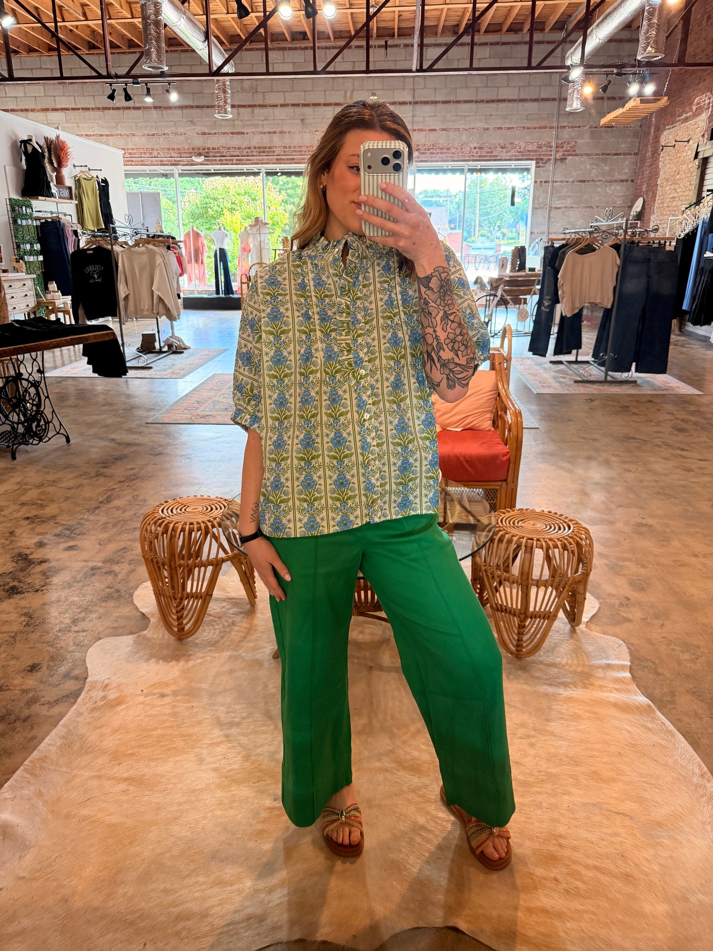 Kelly Flower Power Top