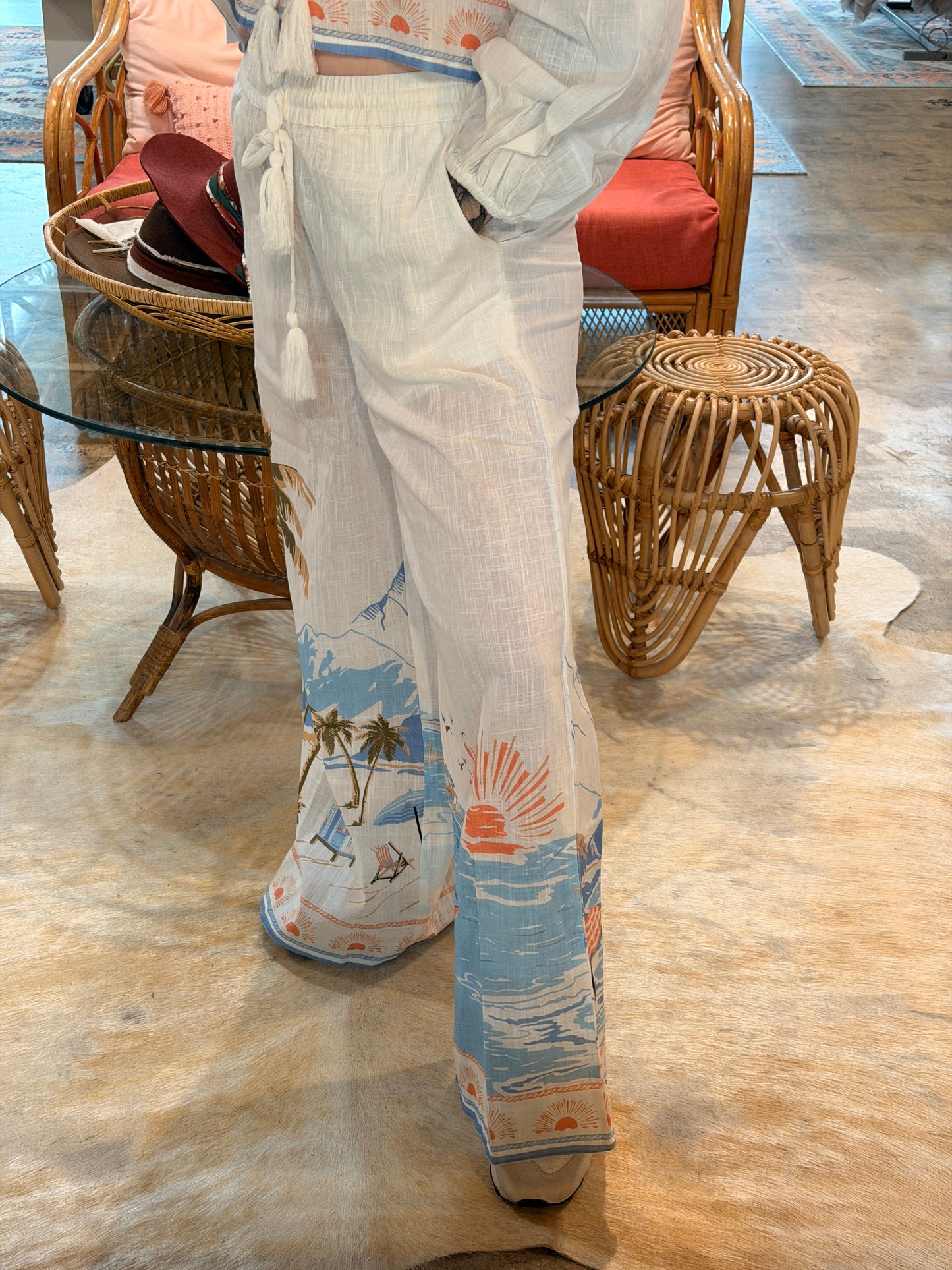 Ocean Wide Leg Pant