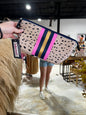 Leopard Pink Trim Bag