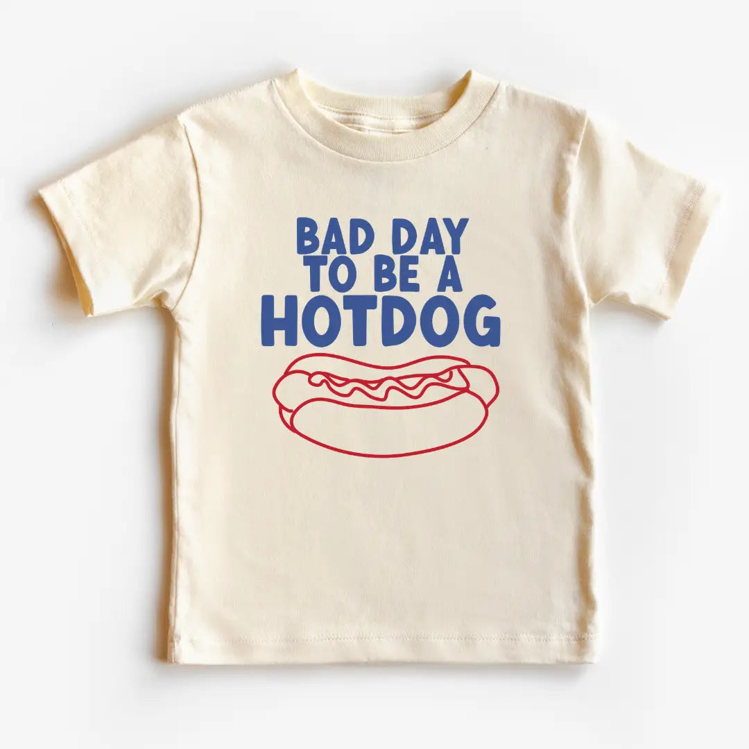Bad Day Hotdog Kids Tee