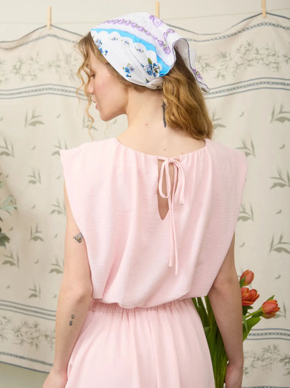Sleeveless Balloon Top