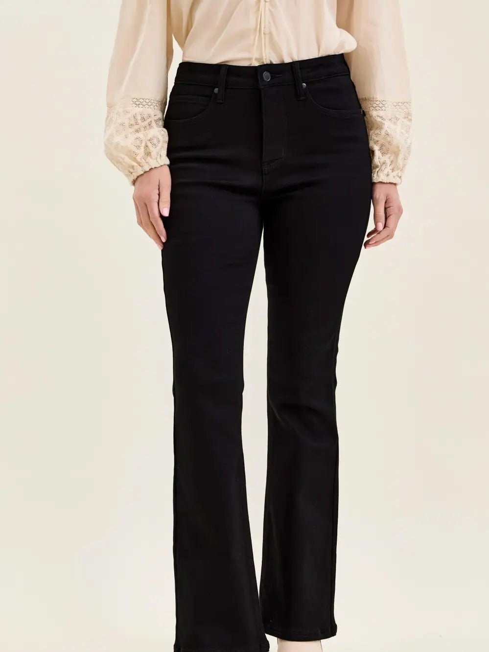 Sleek Black Bootcut