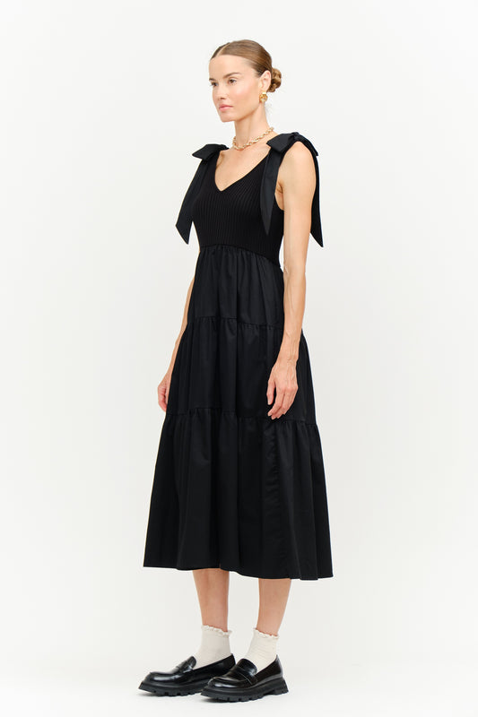 Elegant Black Tie Maxi
