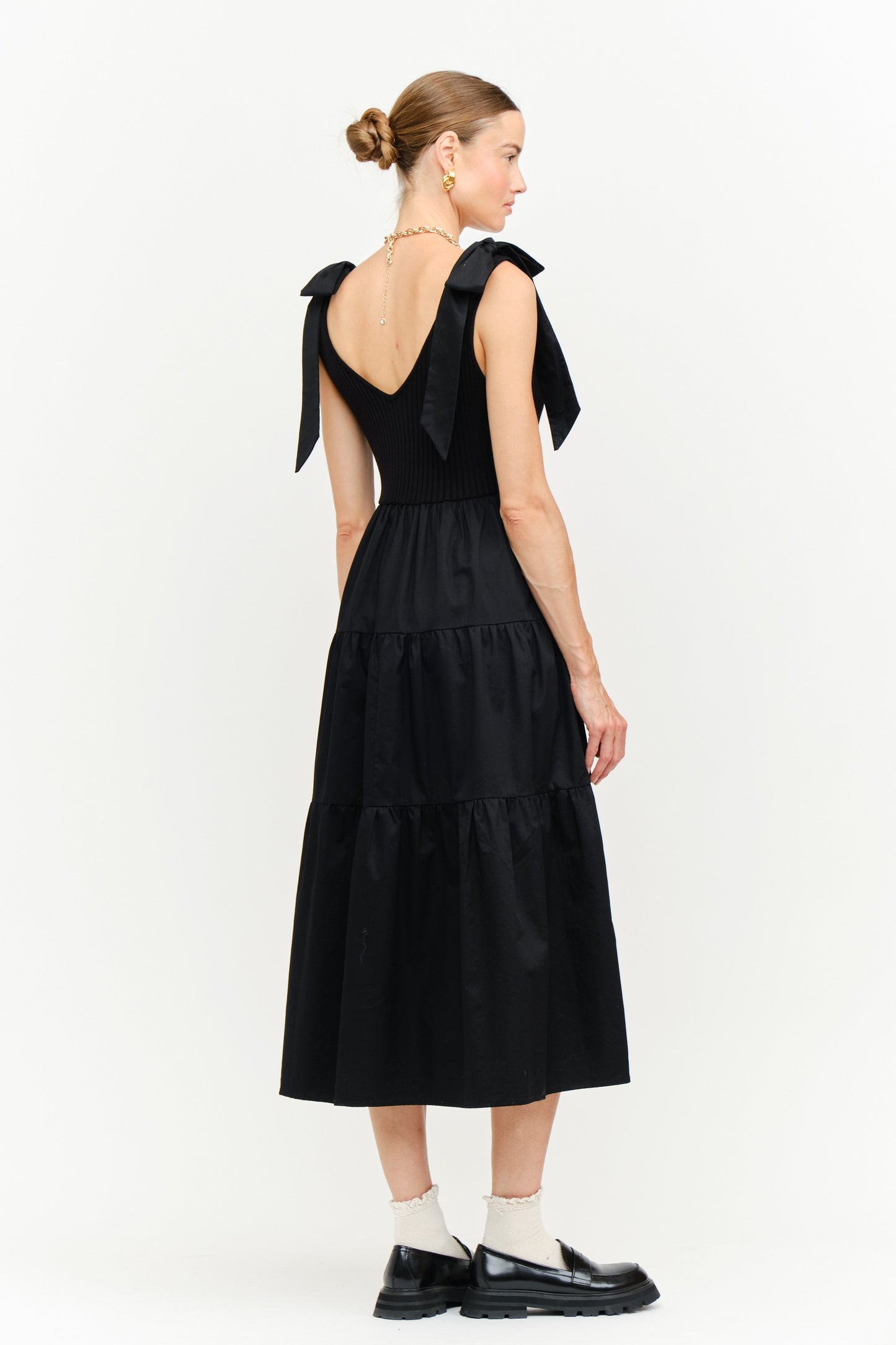 Elegant Black Tie Maxi