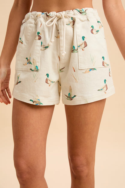 The Mallard Drawstring Shorts