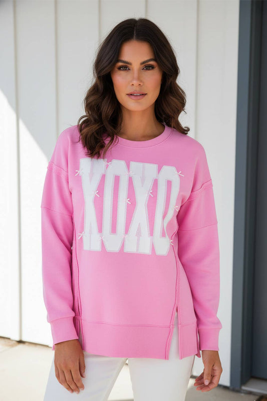 Sequin XOXO Sweatshirt