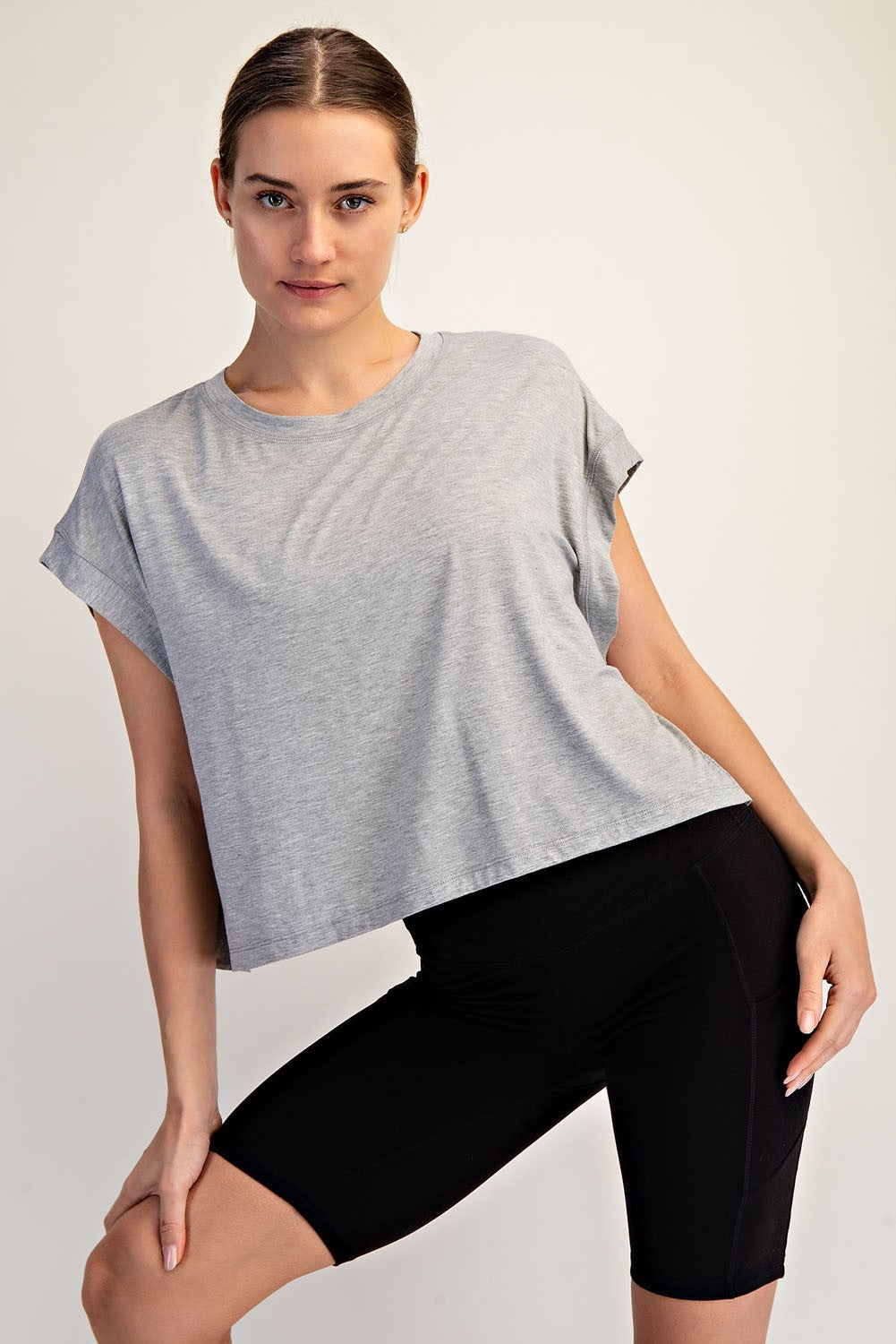 Butter Soft Open Back Top