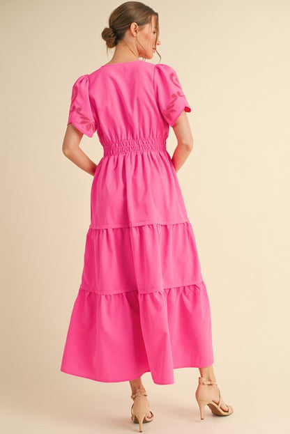 Cut Out Tiered Maxi