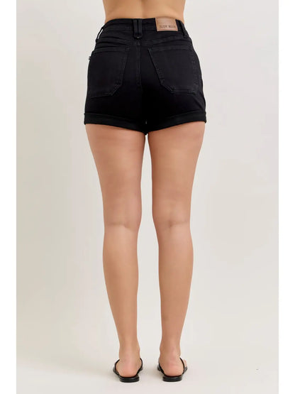 Aurora Black Rolled Short