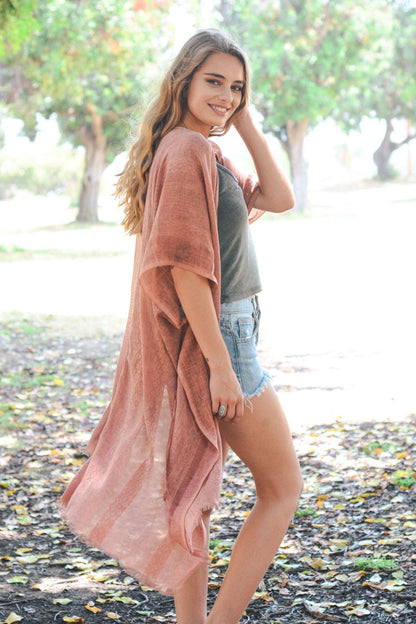 Midi Lace Kimono
