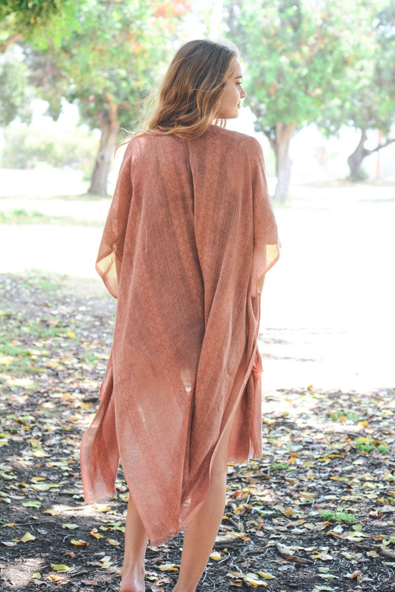 Midi Lace Kimono