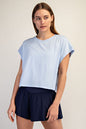 Butter Soft Open Back Top