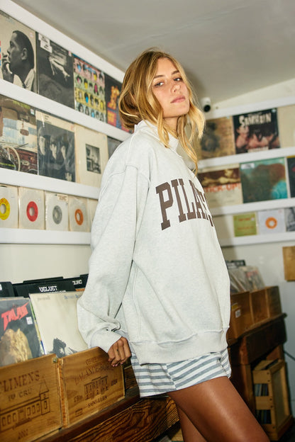 Pilates/Yoga Reversible Sweatshirt