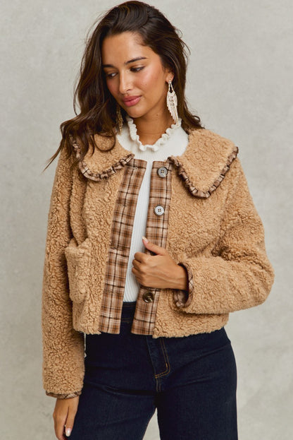 Teddy Bear Fur Jacket