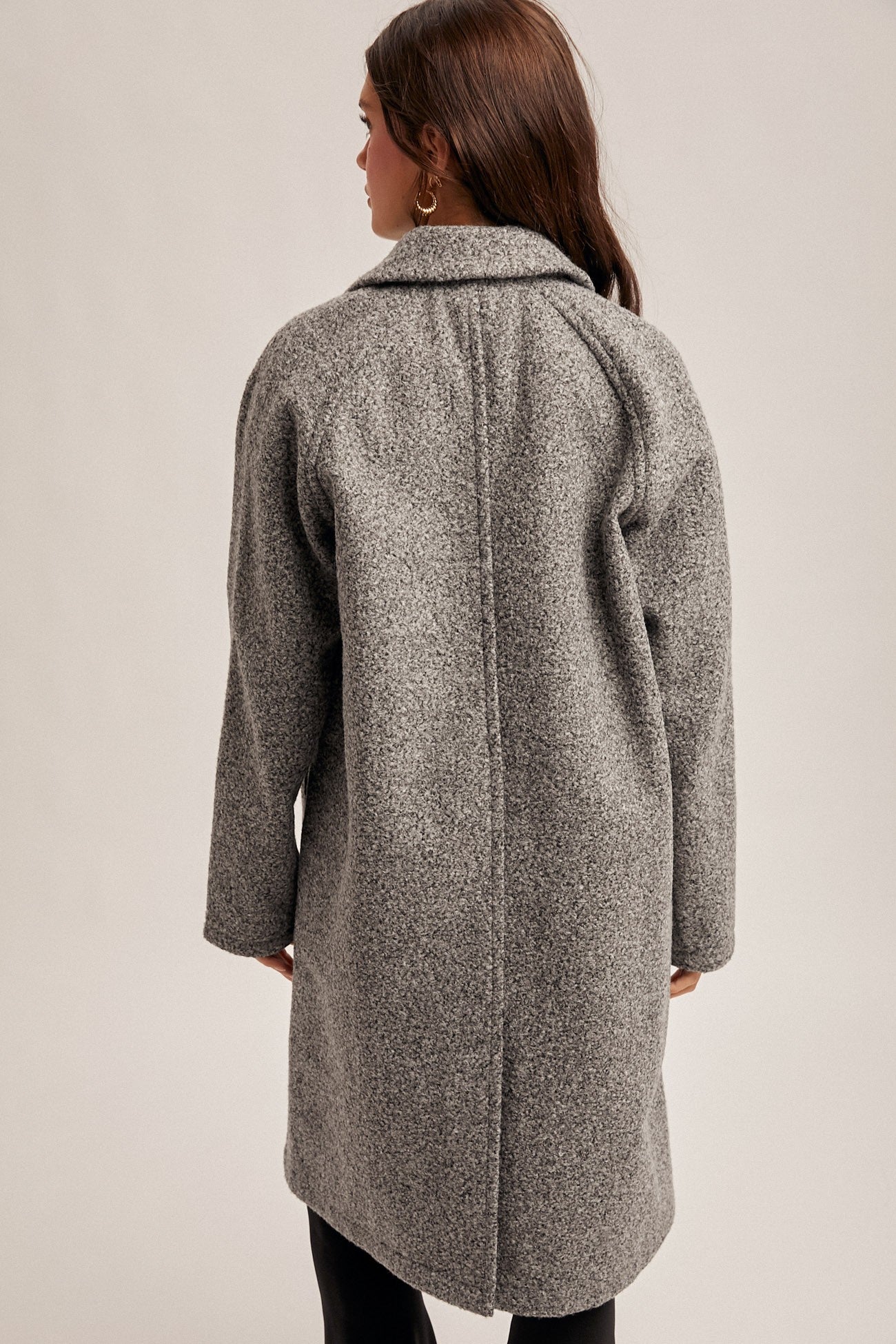 Textured Pea Coat
