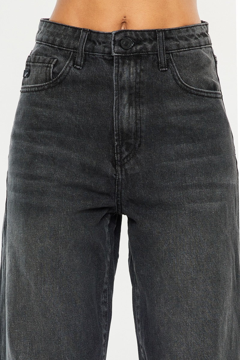 Black Wash Balloon Jean