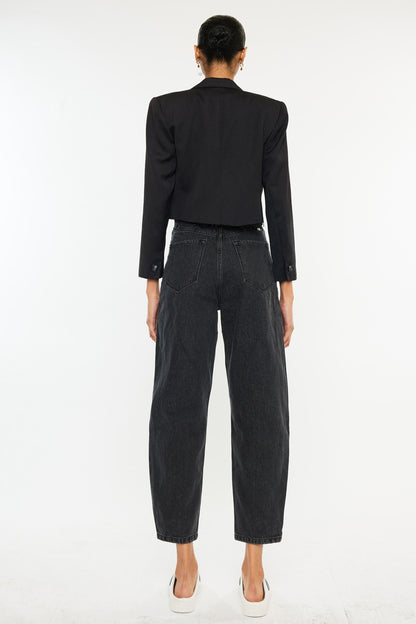 Black Wash Balloon Jean
