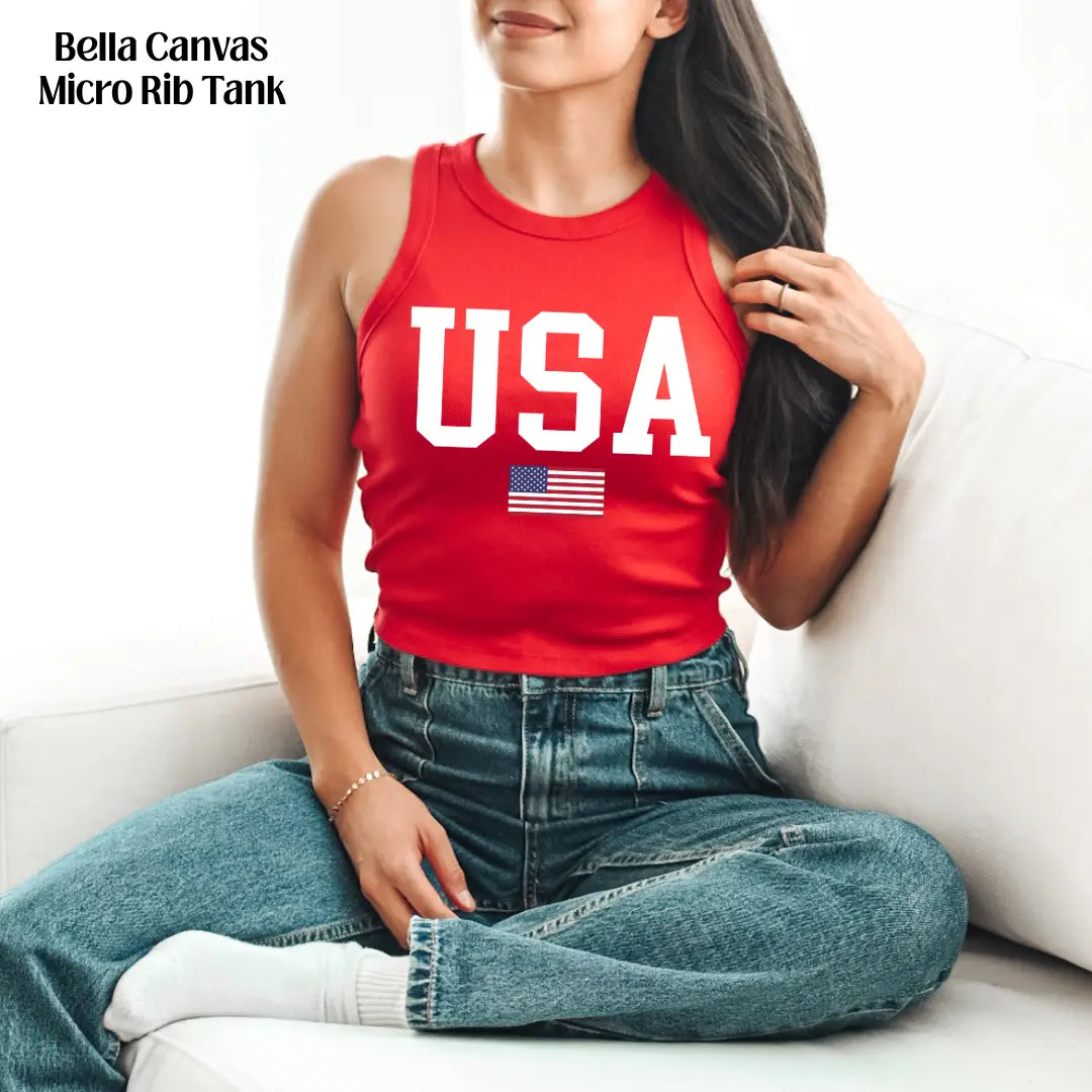 USA Red Tank