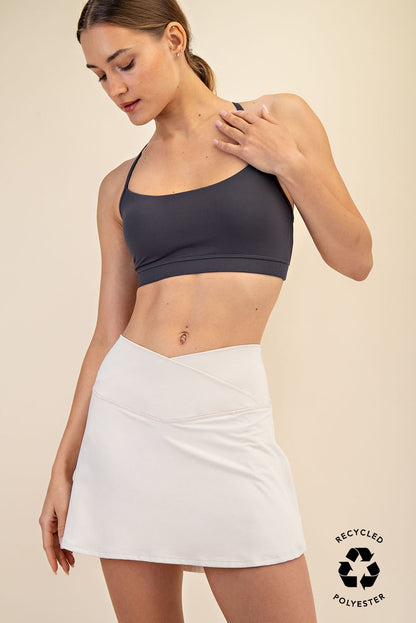 V Front Skort