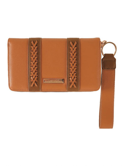 Brown Wrist Wallet